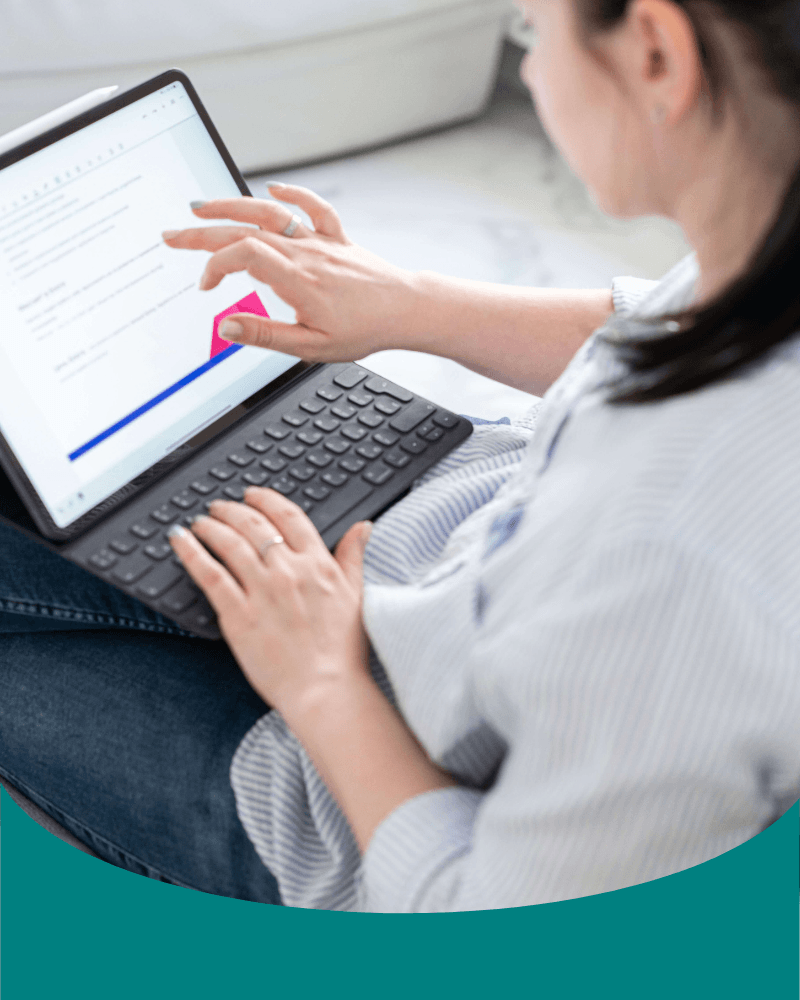 Untitled design (45) (1) Image of woman on her tablet