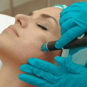 HydraFacial treatment at beauty clinic